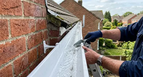 Gutter clearing & repairs